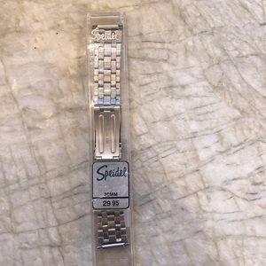 Men’s Speidel 20 mm two tone watch band.
